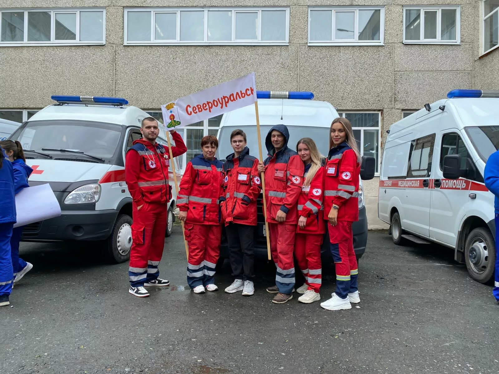 Команда скорой помощи заняла второе место в областных соревнованиях